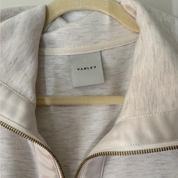 Varley Ridgefield Beige Zip-Up Jacket - Picture 2 of 5